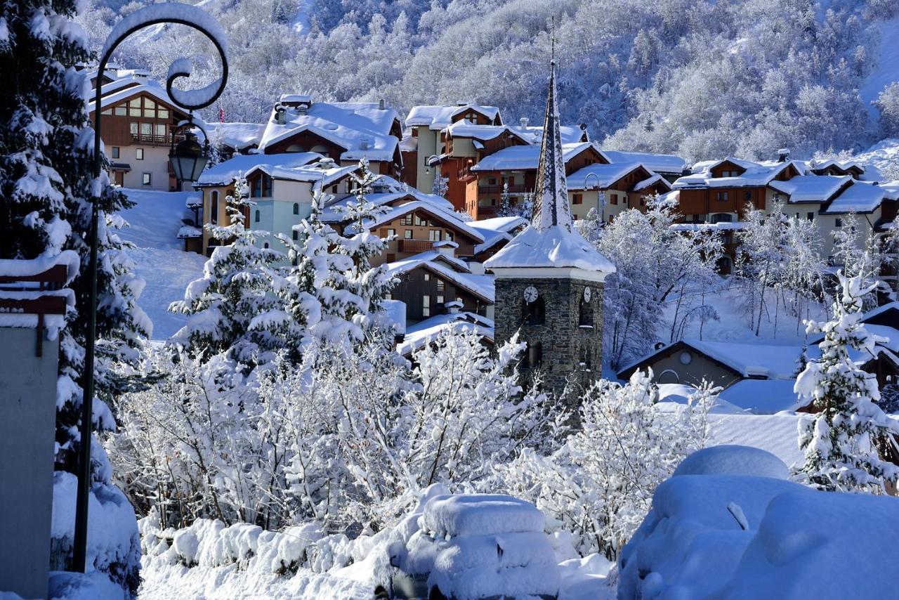 Chalet De Charme 13 Personnes Avec Sauna Ski O Pieds Villa Saint-Martin-de-Belleville Buitenkant foto